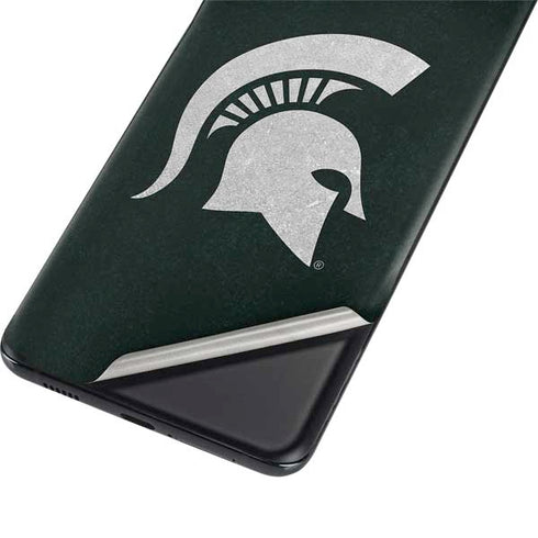 Michigan State University Spartans Logo Galaxy S21 Plus 5G Skin